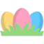 Easter eggs icon 64x64