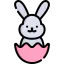 Easter bunny icon 64x64