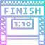 Finish line icon 64x64