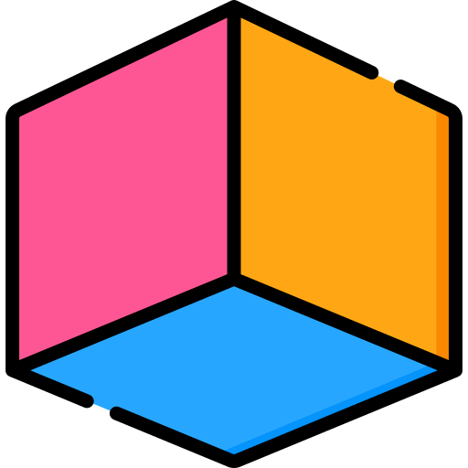3d cube icon