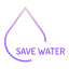 Save water Symbol 64x64