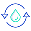 Water cycle icon 64x64