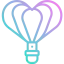 Hot air balloon icon 64x64