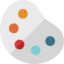 Paint palette icon 64x64