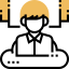 Cloud user icon 64x64