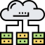 Cloud servers icon 64x64