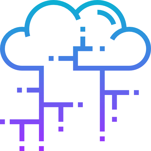 Cloud sharing icon