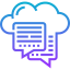 Cloud messaging Symbol 64x64
