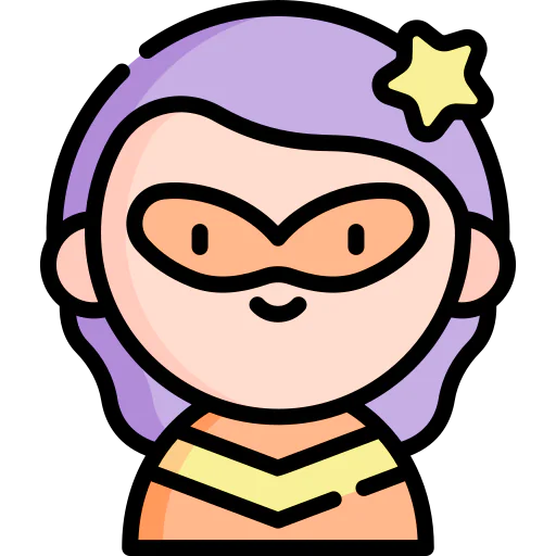 Superhero icon