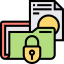 Confidential folder icon 64x64