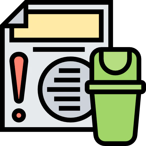 Delete icon