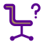 Office chair icon 64x64