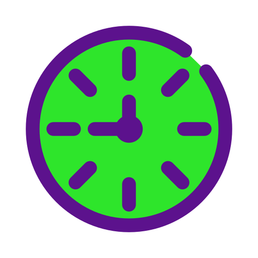 Wall clock icon