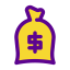Money bag icon 64x64