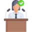 Politician icon 64x64