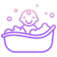 Baby bath tub アイコン 64x64