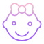 Baby girl アイコン 64x64