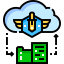 Cloud computing icon 64x64