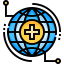 Earth grid icon 64x64