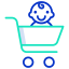 Shopping cart icon 64x64