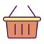 Shopping basket icon 64x64