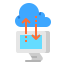 Cloud computing icon 64x64