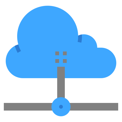 Cloud computing icon