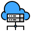 Cloud computing icon 64x64