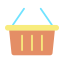 Shopping basket icon 64x64