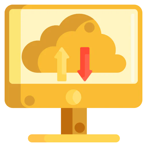 Cloud computing ícone