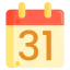 Calendar ícono 64x64