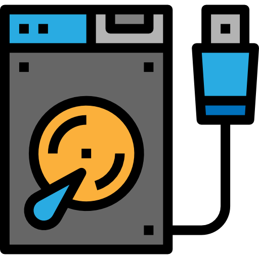 Hard disk icon