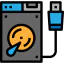Hard disk 图标 64x64