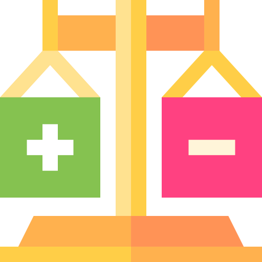 Pros and cons ícone