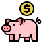Piggy bank Ikona 64x64