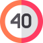 Road sign icon 64x64
