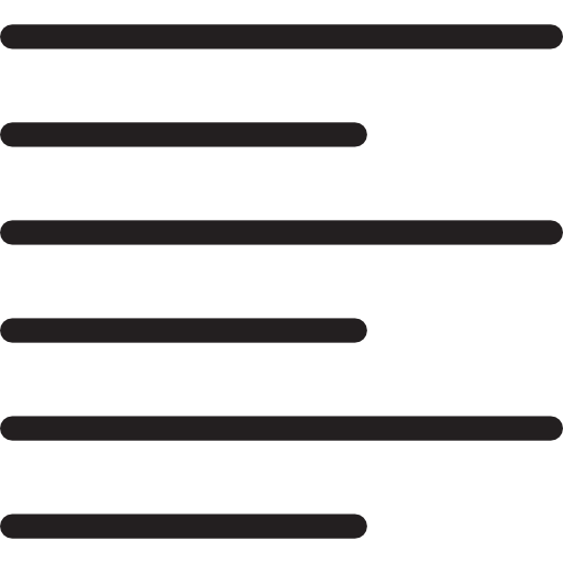 Left align icon