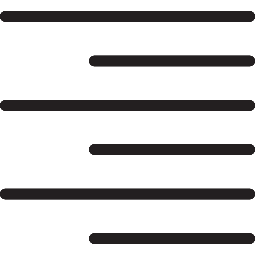 Right align icon