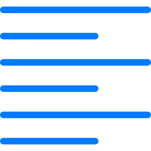 Left align icon