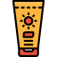 Sun cream icon 64x64