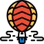 Hot air balloon icon 64x64