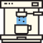 Coffee machine icon 64x64