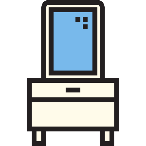 Dressing table icon