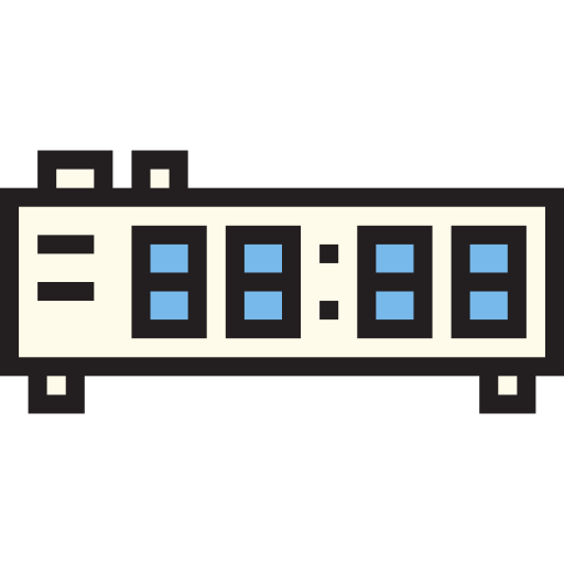 Digital clock icon