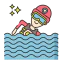 Swimming icon 64x64