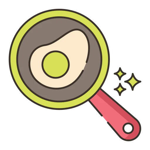 Frying icon