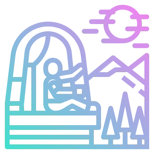 Camping icon