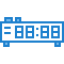 Digital clock icon 64x64