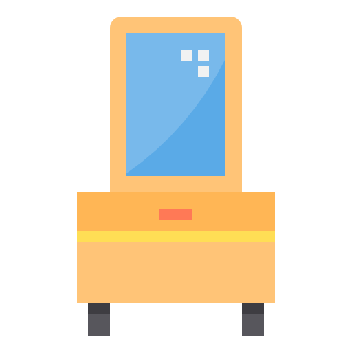 Dressing table icon