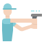 Shooting range icon 64x64